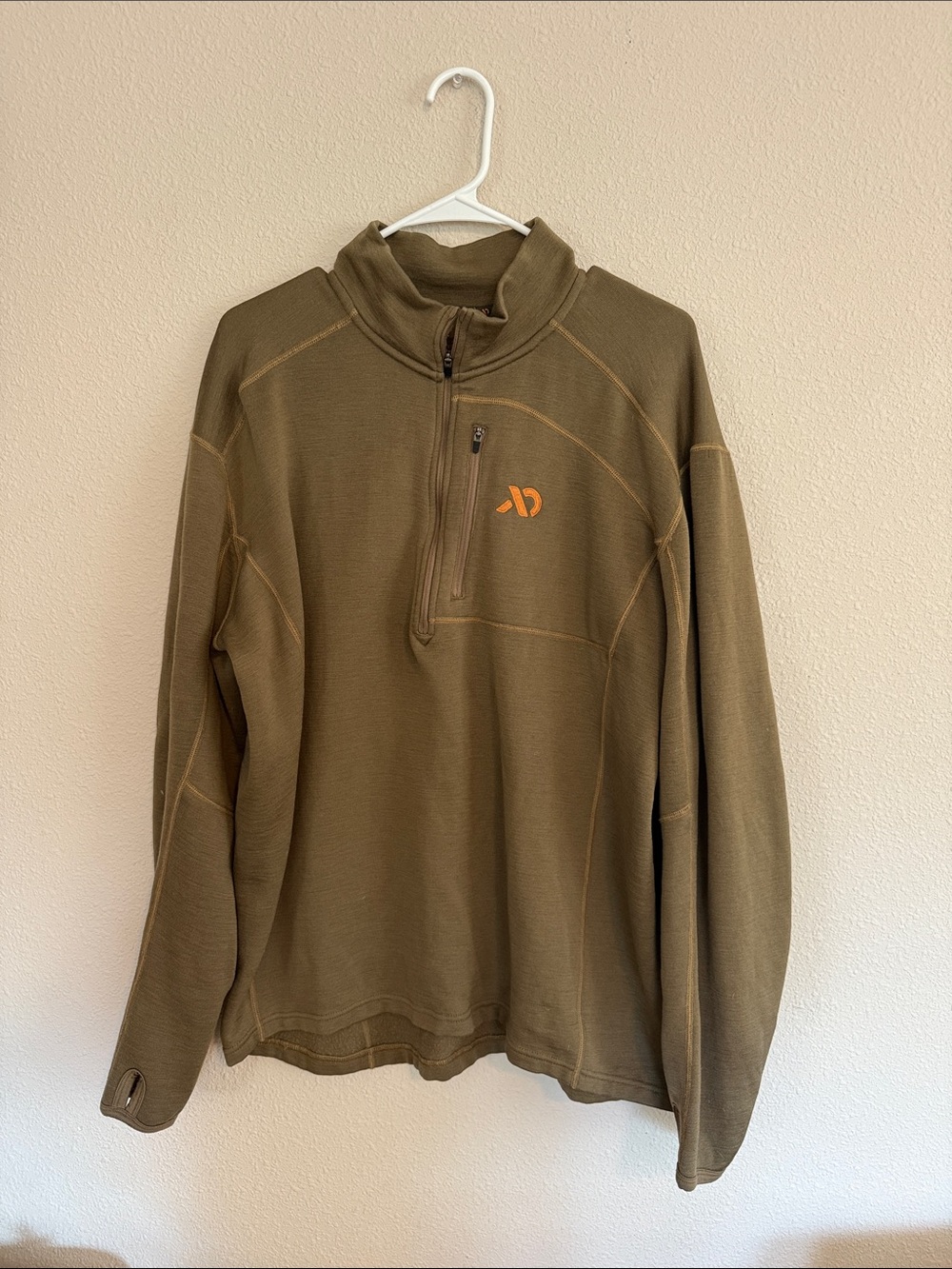 First Lite Half-Zip Performance Sweater - merino wool